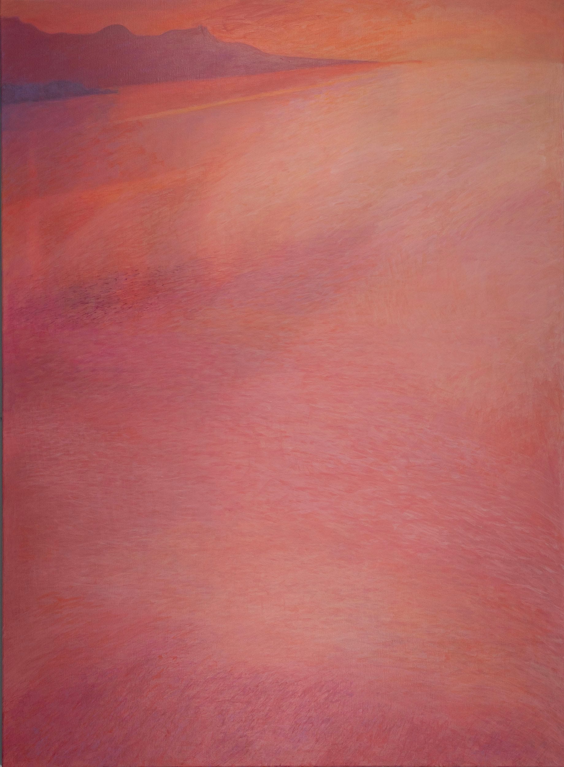 L'embrasement, 2025, 170 x 125 cm