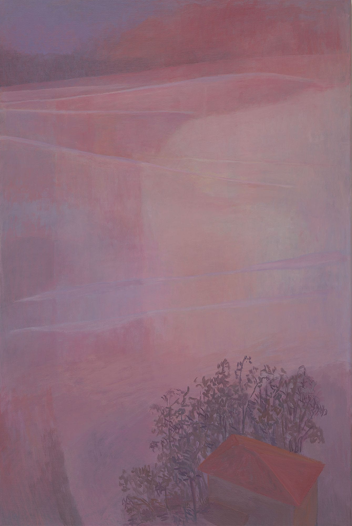 Le crépuscule, 2025, 120 x 80 cm